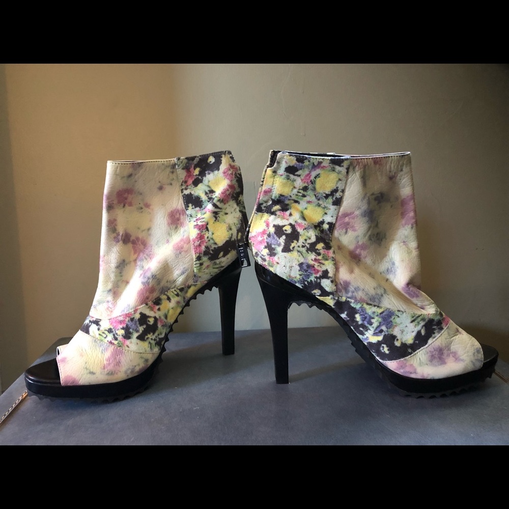 Rebecca Minkoff patchwork heels